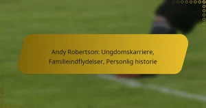 Andy Robertson: Ungdomskarriere, Familieindflydelser, Personlig historie