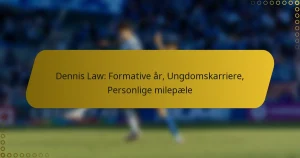 Dennis Law: Formative år, Ungdomskarriere, Personlige milepæle